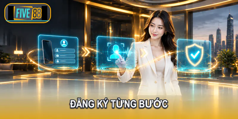Quy trình đăng ký Five88 theo từng bước trên thiết bị