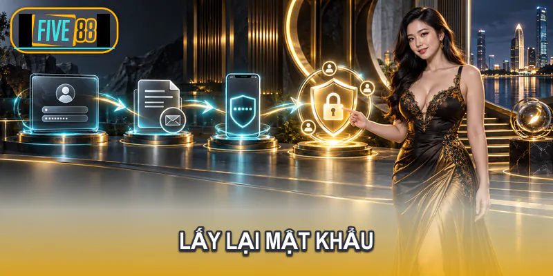 Quy trình xác minh và tạo mật khẩu mới Five88