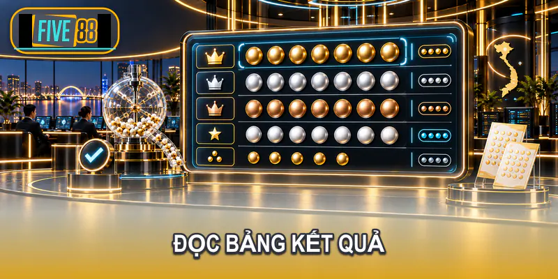 Các hàng giải trong bảng kết quả Lô đề