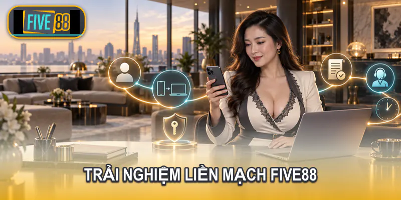 Quy trình đăng ký tải app nạp rút tiền và hỗ trợ tại Five88